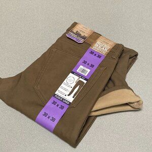 Fleece-lined Canvas pants 30 x 30 NEW!